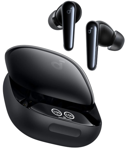 

Гарнитура wireless Soundcore Liberty 4 Pro A3954G11 TWS черная матовая, Liberty 4 Pro