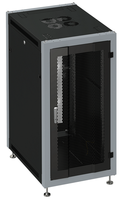 

Шкаф напольный 19", 18U SYSMATRIX SL 6018.934 600x1000x935mm (ШхГхВ) передняя дверь перфорированная, задняя дверь двухстворчатая перфорированная, пово, SL 6018.934