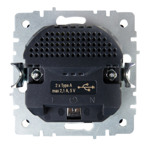 фото Розетка с заземлением  IEK BR-R14-16-U21-D21-K45 в Омске