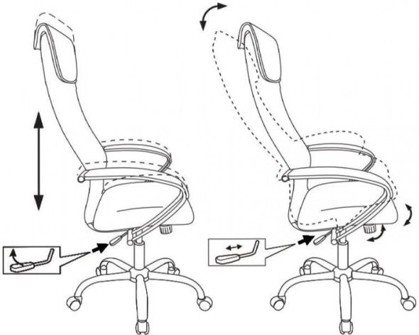 фото Кресло офисное Бюрократ CH-607SL в Красноярске