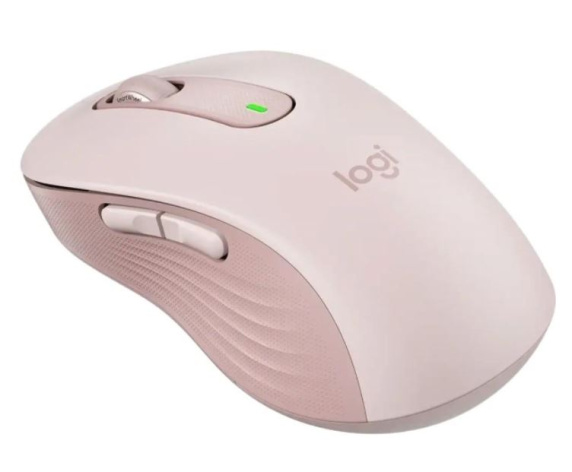 фото Оптическая светодиодная мышь Logitech M650, Розовый, [910-006263] в Казани