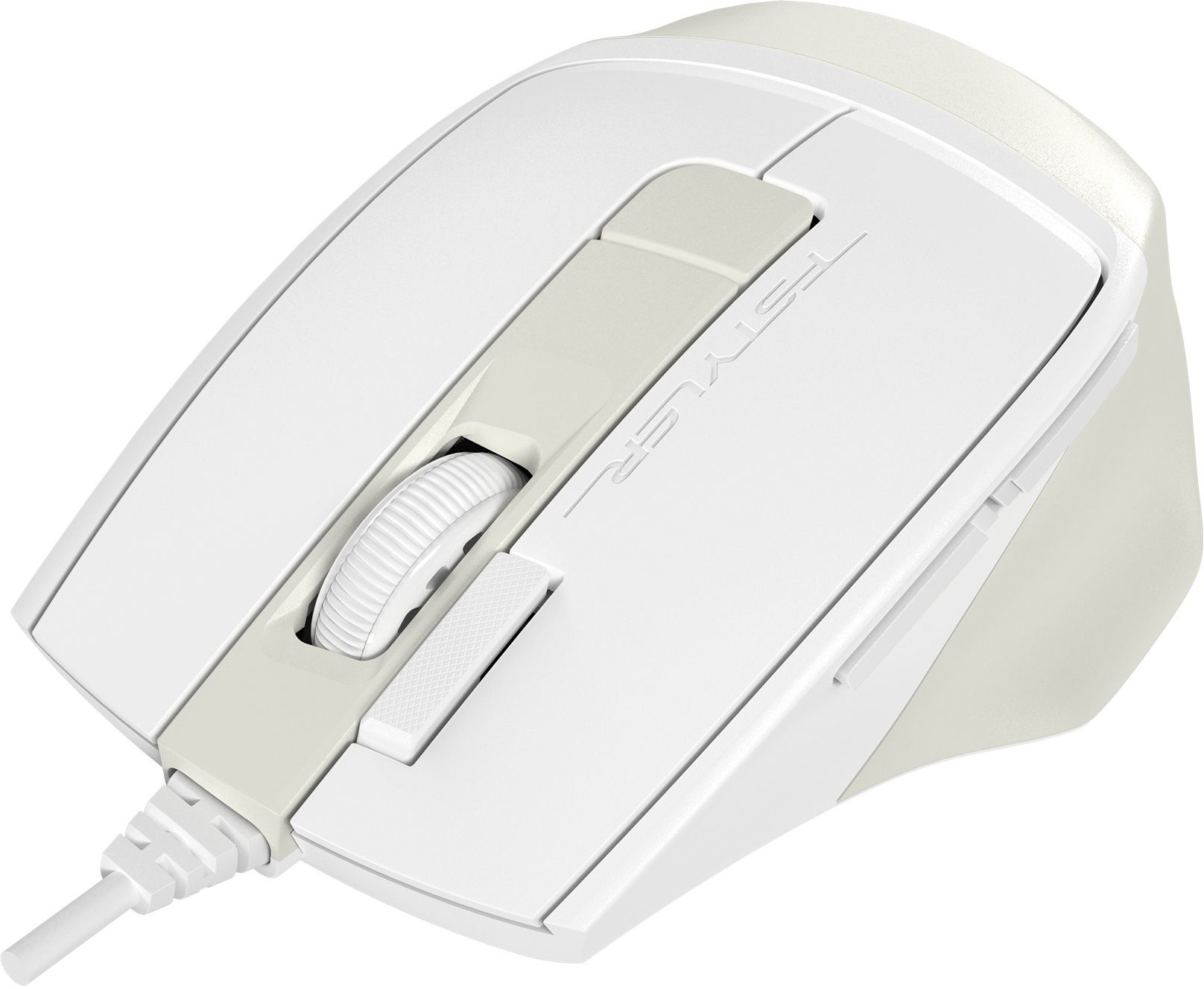 

Мышь A4Tech Fstyler FM45S Air бежевая, оптическая (2400dpi), silent, USB, (7but) (1971516), Fstyler FM45S Air