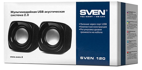 фото Компьютерная акустика 2.0 Sven 120 в Уфе