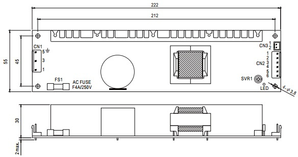 фото Преобразователь AC-DC сетевой Mean Well LPS-75-24 в Уфе