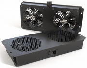 фото Вентиляторный модуль Hyperline TFAB-T2FR-RAL9004
