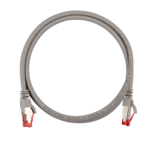 фото Кабель патч-корд S/FTP 6А кат. 1м NikoMax NMC-PC4SA55B-010-SL-C-GY в Екатеринбурге