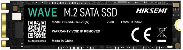 

Накопитель SSD M.2 2280 HIKVISION HS-SSD-WAVE(N) 2048G 2TB, 550/500MB/s, 3D NAND, 560TBW, HS-SSD-WAVE(N) 2048G