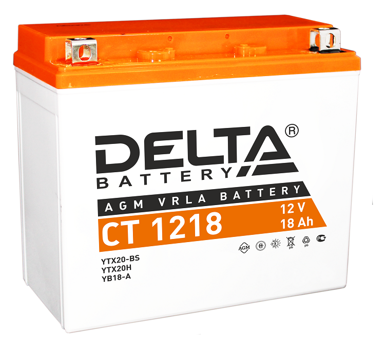 

Аккумулятор Delta CT 1218, CT 1218