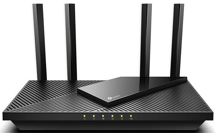 

Роутер TP-LINK Archer AX55 AX3000 Dual-Band Wi-Fi 6, 574 Mbps 2.4 GHz/2402 Mbps 5 GHz/4 антенны/Gigabit WAN/4*Gigabit LAN/USB 3.0, Archer AX55