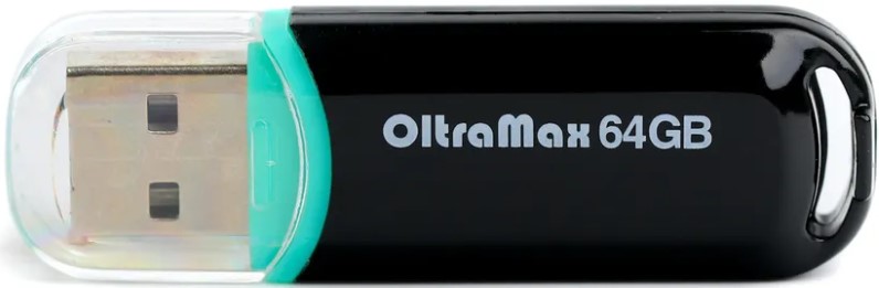 

Накопитель USB 2.0 64GB OltraMax OM-64GB-230-Black 230 чёрный, OM-64GB-230-Black