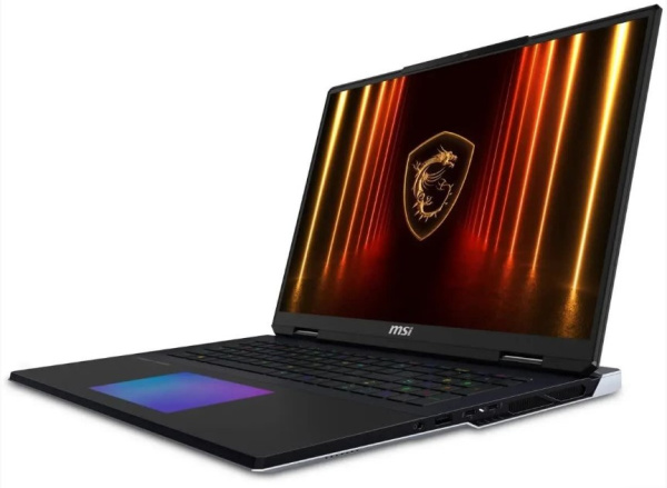 фото Ноутбук  MSI Titan 18 HX AI A2XWJG-206RU в Волгограде 18 ", Core Ultra 9, 96 Гб RAM, 8 Тб SSD, GeForce RTX 5090, Черный