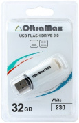фото Накопитель USB 2.0 OltraMax OM-32GB-230-White
