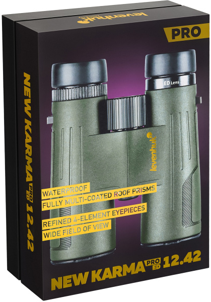 фото Бинокль  Levenhuk New Karma PRO ED 12x42 в Санкт-Петербургe