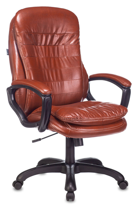 

Кресло Бюрократ T-9950LT/BROWN руководителя, коричневый Boroko-37 эко.кожа крестовина пластик, T-9950LT/BROWN
