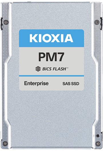 

Накопитель SSD 2.5'' Toshiba (KIOXIA) KPM71VUG6T40 PM7-V 6.4TB SAS 22.5Gb/s TLC 4200/4100MB/s IOPS 720K/355K MTBF 2.5M 3 DWPD, KPM71VUG6T40