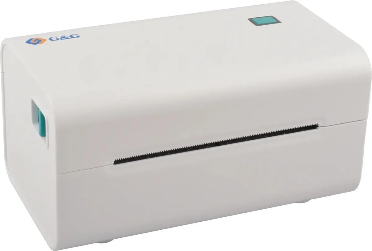 

Термопринтер G&G GG-D420 203dpi 152мм/с/USB для печ.накл. белый, GG-D420
