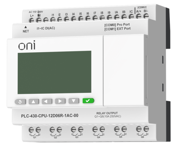 фото Модуль  ONI PLC-430-CPU-12D06R-1AC-00 в Санкт-Петербургe
