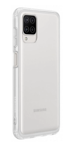 

Чехол - накладка Samsung EF-QA125TTEGRU Soft Clear Cover A12, прозрачный, EF-QA125TTEGRU