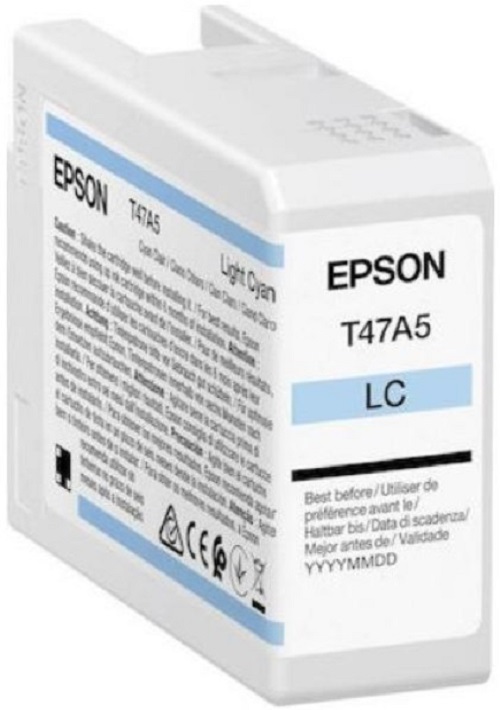 

Картридж Epson C13T47A500 T47A светло-голубой для SC-P900, C13T47A500