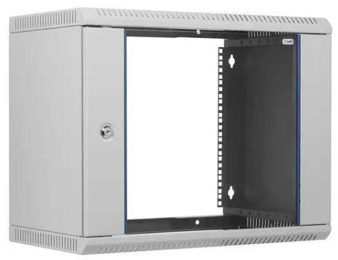 

Шкаф настенный 19", 9U ЦМО ШРН-9.350 телекоммуникационный сварной (600 × 350) съёмные стенки, дверь стекло, ШРН-9.350