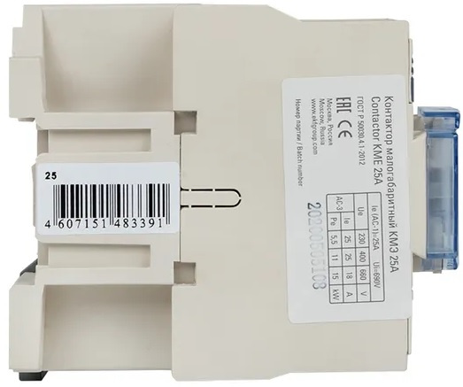 фото Контактор  EKF ctr-s-25-220-nc в Перми