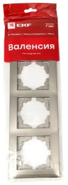 фото Рамка четверная  EKF EWM-G-304-40 в Казани