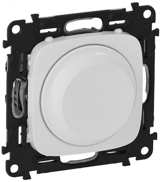 

Светорегулятор Legrand 752760 Valena ALLURE DIY, поворотный, 300Вт, универсальный, без нейтрали, белый, 752760
