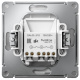 фото Выключатель двухклавишный  Systeme Electric GAL000351S в Омске