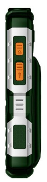 фото Мобильный телефон  BQ 2430 Tank Power Green+Silver в Уфе