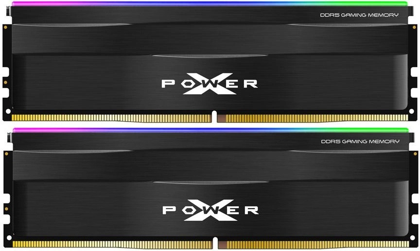 

Модуль памяти DDR5 64GB (2*32GB) Silicon Power Xpower Pulse RGB SP064GXLWU60AFDF 6000MHz PC5-48000 CL30 ECC 1.35V heatsink Ret, Xpower Pulse RGB