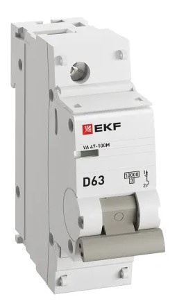 фото Автоматический выключатель  EKF mcb47100m-1-63D-pro в Красноярске