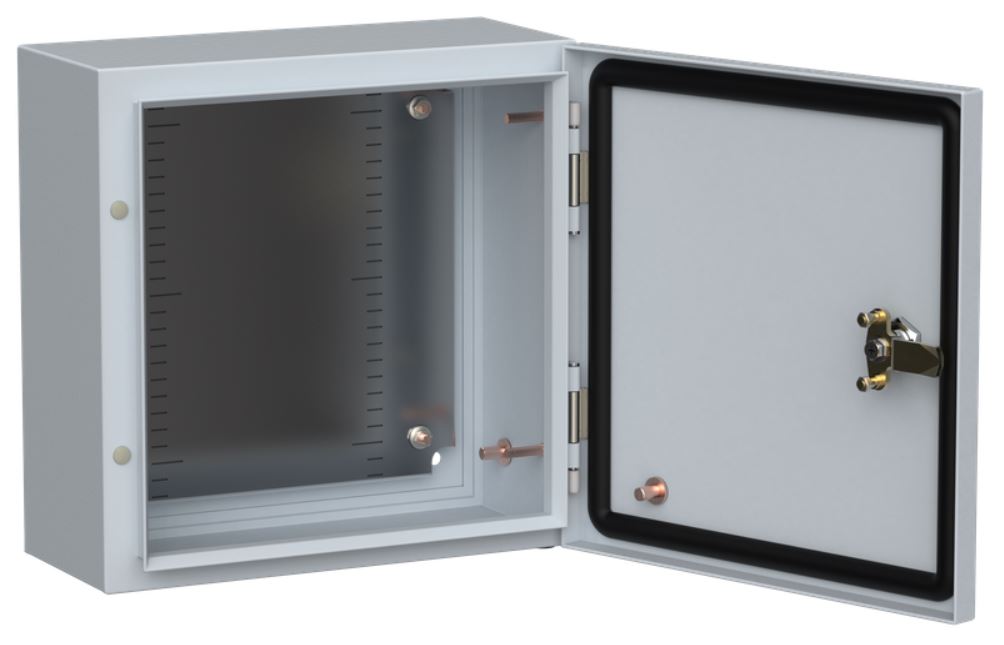 

Щит с монтажной панелью IEK TI5-10-N-030-030-015-66 TITAN 5 металлический ЩМП-30.30.15 УХЛ1 IP66, TI5-10-N-030-030-015-66