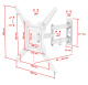 фото Кронштейн для телевизора UNITEKI FM1504BW