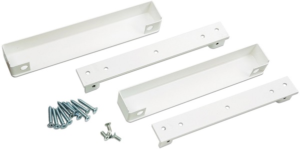 

Комплект ALer MK AL-250S белый, для установки замков AL-250SH, AL-250SV, AL-250SM в накладном варианте, MK AL-250S