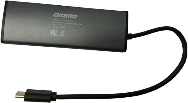 фото Разветвитель USB 3.1 Digma HUB-4U3.0-UC-G в Ростове-на-Дону