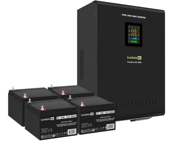 фото Комплект  Exegate FineSine SX-3000.LCD.AVR.2SH.T в Уфе