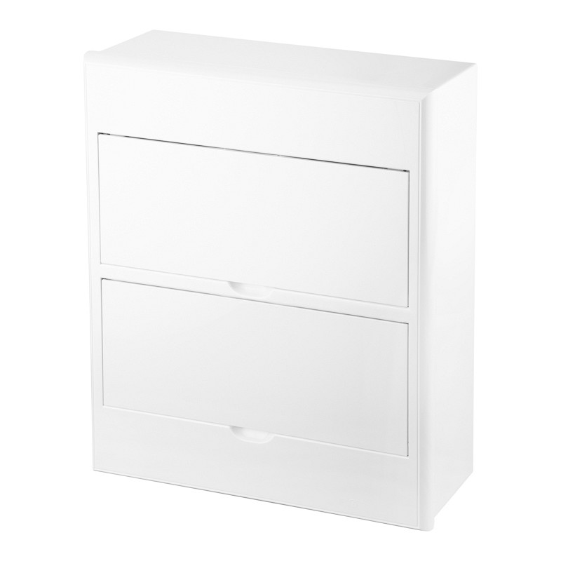 

Бокс KRANZ KR-11-0325 пластиковый ЩРН-П-24 IP41 белый (белая дв.), KR-11-0325