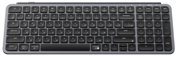 фото Ножничная клавиатура Keychron B2 Pro, USB, Bluetooth, Радиоканал, Серый [B2P-K1-RU] в Уфе