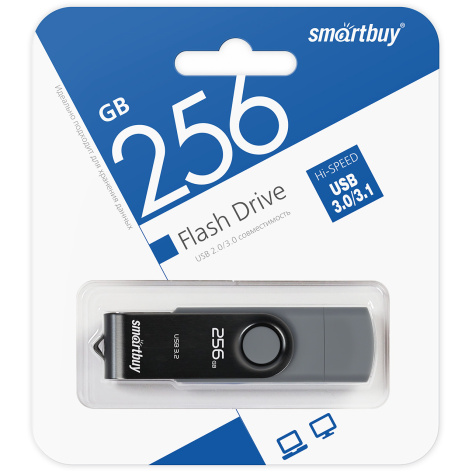 Изображение товара Накопитель USB 3.0 256GB SmartBuy SB256GB3DUOTWK