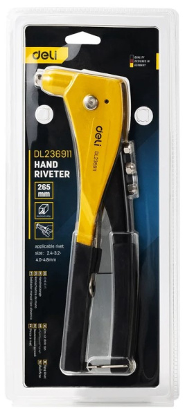 фото Заклепочник  Deli DL236911 в Санкт-Петербургe