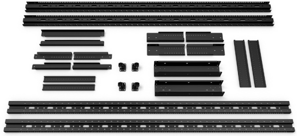 фото Открытая стойка двухрамная 19", 32U Cabeus RA-32U-1000-BK в Челябинске