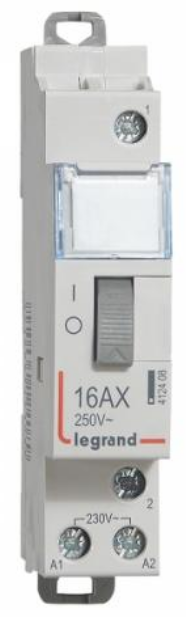 

Реле Legrand 412408 импульсное 230V 1F 16A CX3, 412408