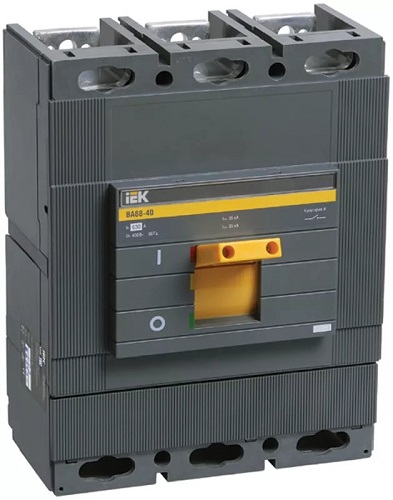 

Автоматический выключатель IEK ВА88-40 SVA51-3-0800 трехполюсный 800А 35кА электронный расцепитель МР211, ВА88-40