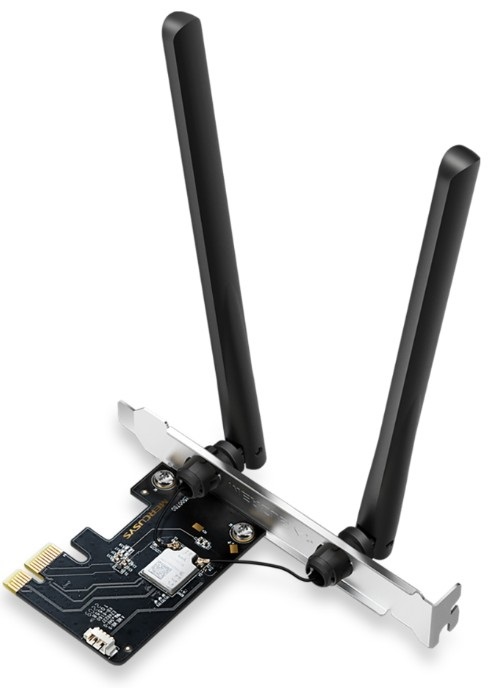 

Адаптер Mercusys MA86XE PCI, Bluetooth, Wi-Fi 6E AXE5400, MA86XE