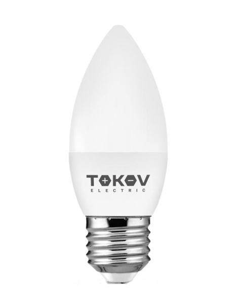 фото Лампа светодиодная TOKOV ELECTRIC TKE-C37-E27-7-3K в Екатеринбурге
