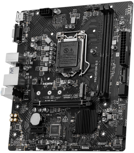 фото Материнская плата mATX MSI PRO H510M-B II в Перми