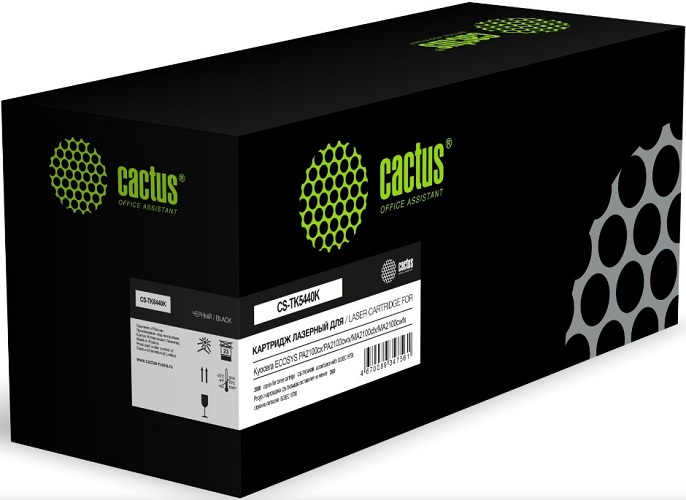 

Картридж Cactus CS-TK5440K лазерный черный (2600стр.) для Kyocera Ecosys PA2100cx/PA2100cwx, CS-TK5440K