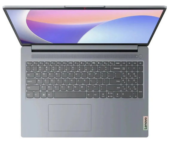 фото Ноутбук Lenovo IdeaPad Slim 3 15IRU8 15.6" (Intel Core i3, 8Гб LPDDR5, SSD 512 Гб, UHD Graphics, Без ОС) Серый [82X700LQIN]