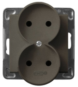 фото Розетка Ospel GP-2RR/m/40