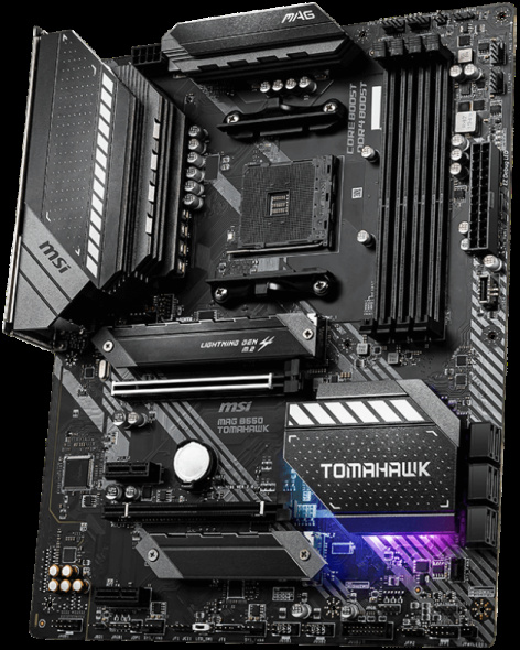 фото Материнская плата ATX MSI MAG B550 TOMAHAWK